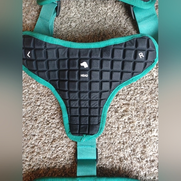 Large turquoise dog harness - Picture 6 of 6